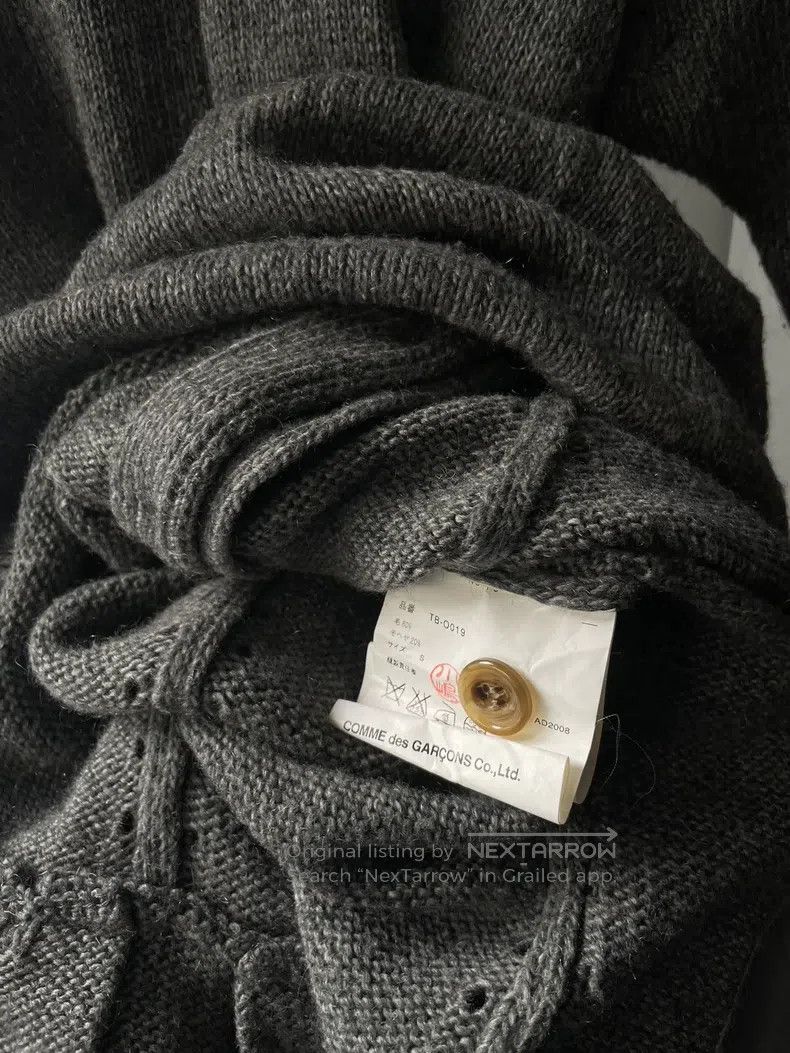 Comme des Garcons Comme Des Garcons Woolen short-sleeved knit dress Size S / US 4 / IT 40 - 5 Thumbnail