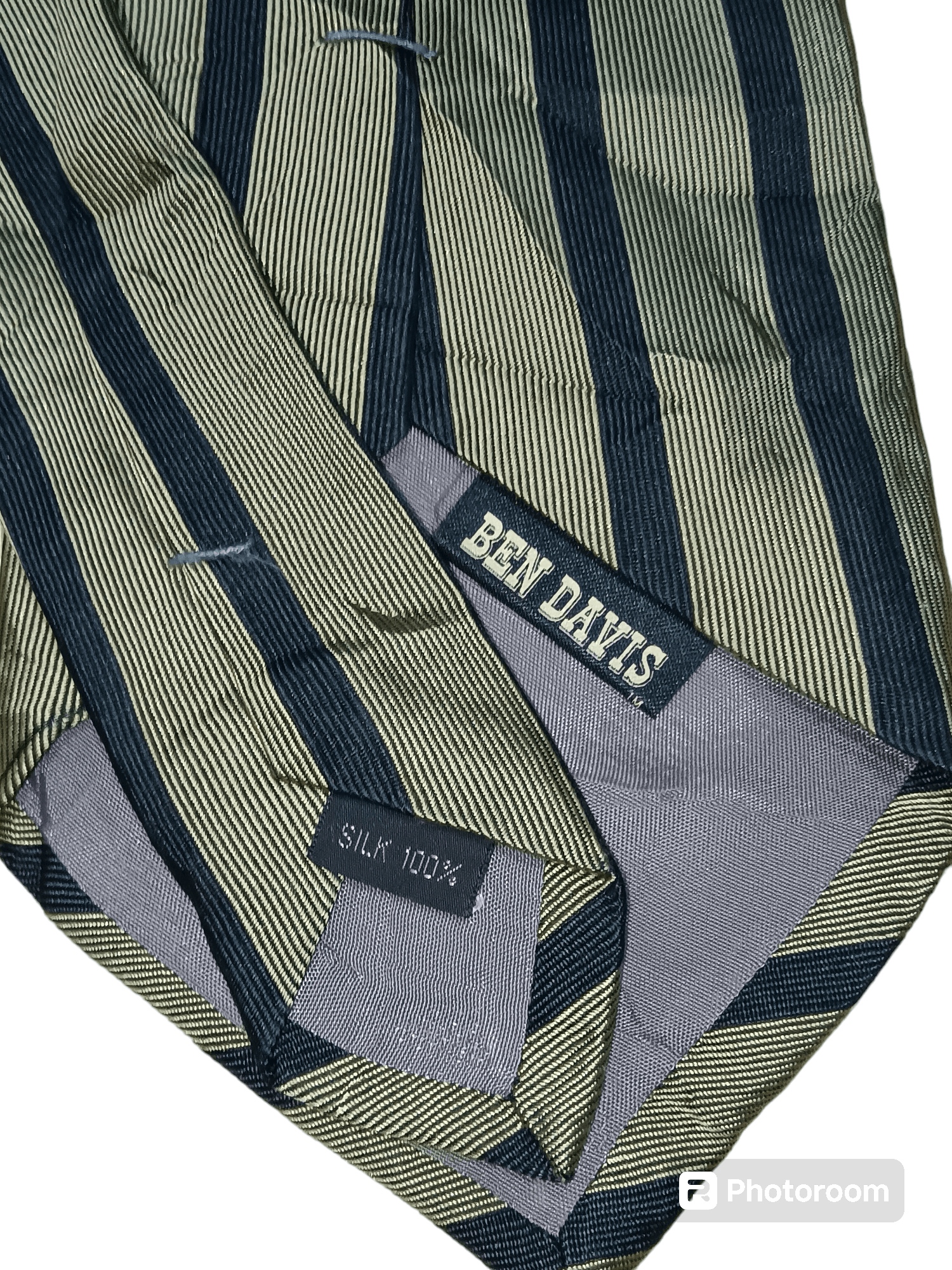 Ben Davis × Japanese Brand BEN DAVIS SILK HICKORY TIE Size ONE SIZE - 4 Thumbnail