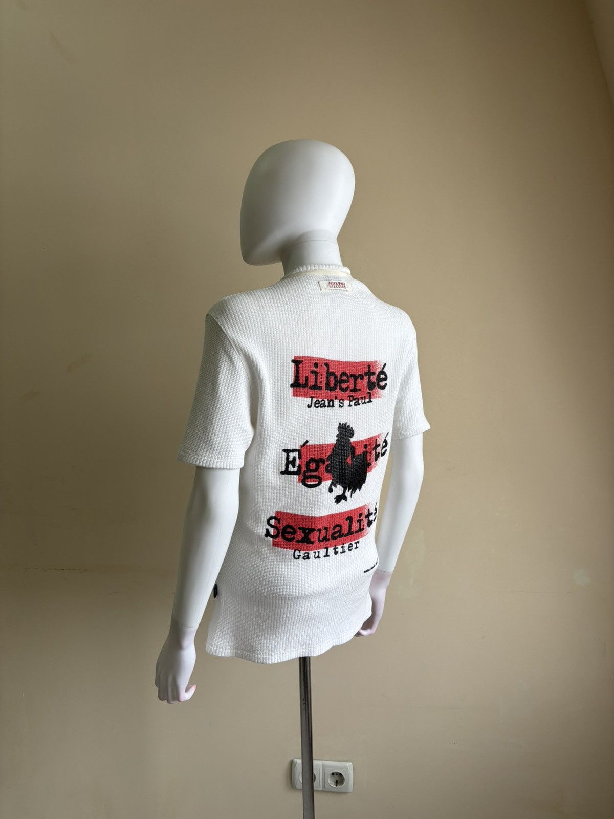 Jean Paul Gaultier Jean Paul Gaultier Wuffle T Shirt Liberte Egalite Sexualite Size US M / EU 48-50 / 2 - 3 Thumbnail