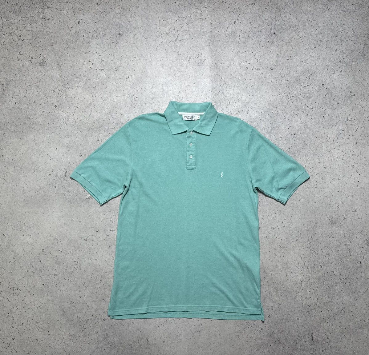 Yves Saint Laurent Yves Saint Laurent YSL Luxury Polo Shirt Vintage Size M Size US M / EU 48-50 / 2 - 2 Thumbnail
