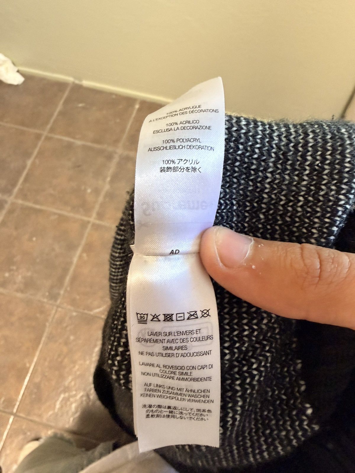Supreme Supreme “Fuck Money” Knit Sweater Size US L / EU 52-54 / 3 - 6 Thumbnail