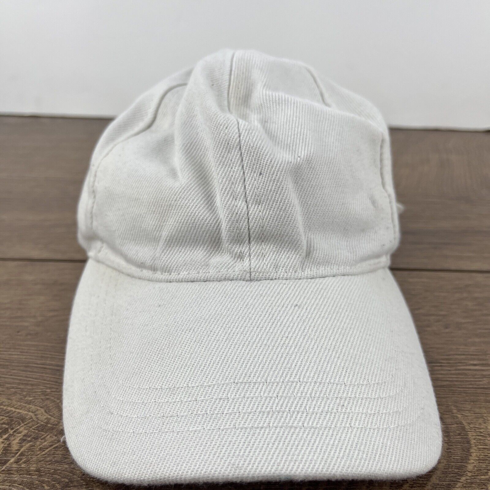 Other White Baseball Hat Adjustable Adult Size Hat Cap Size ONE SIZE - 1 Thumbnail