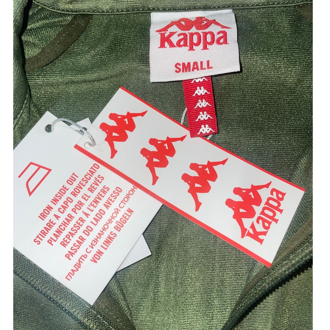 Kappa Kappa Track Jacket Small Slim Fit 222 Banda Annistonu Green Size US S / EU 44-46 / 1 - 4 Thumbnail