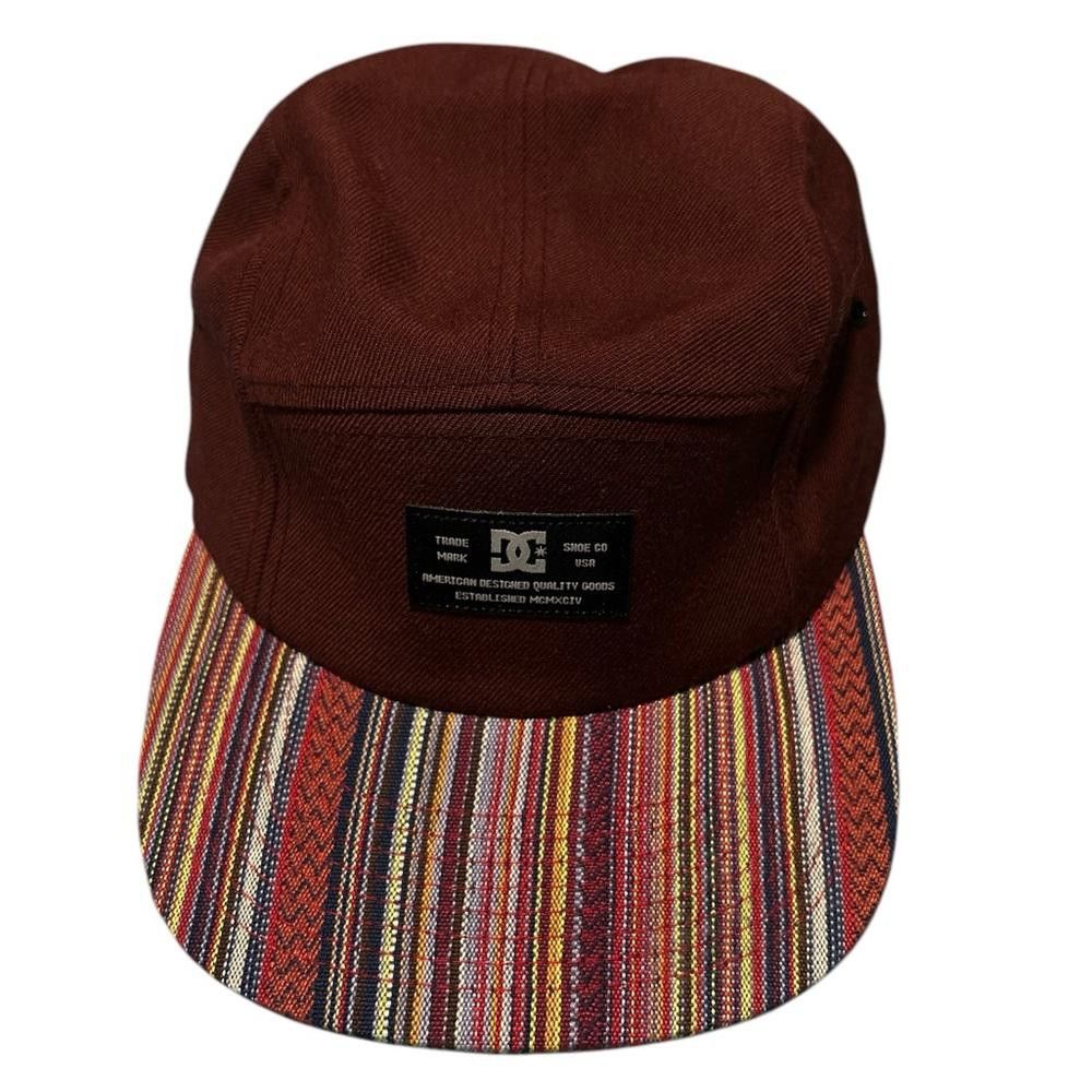 Designer DC Maroon and Multicoloured Camp Cap Size ONE SIZE - 1 Thumbnail