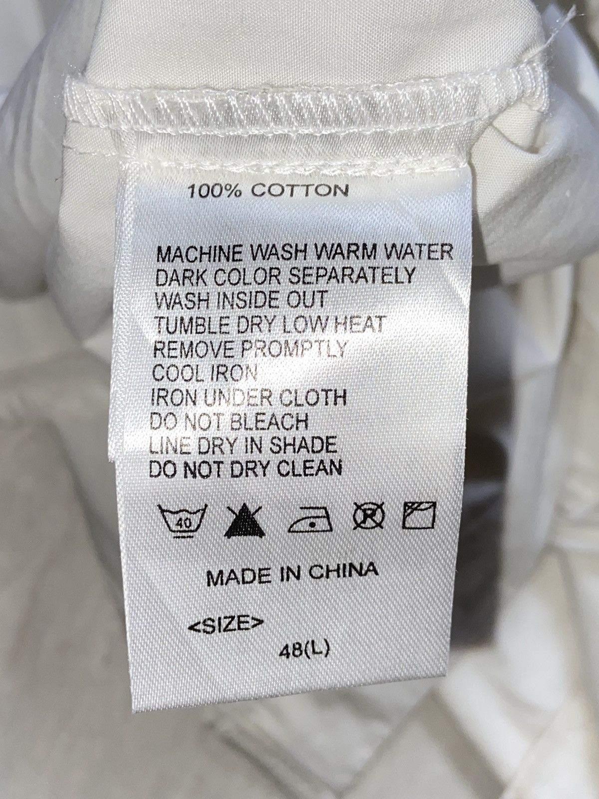 Mastermind Japan MASTEMIND A.S.M White Shirt Size US M / EU 48-50 / 2 - 7 Thumbnail
