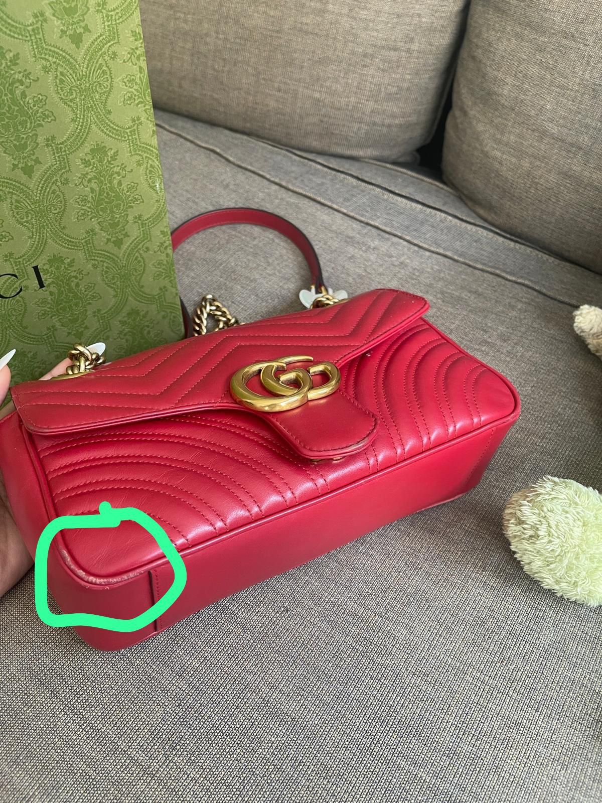 Gucci Gucci GG Marmont Flap Small Shoulder bag Size ONE SIZE - 9 Thumbnail