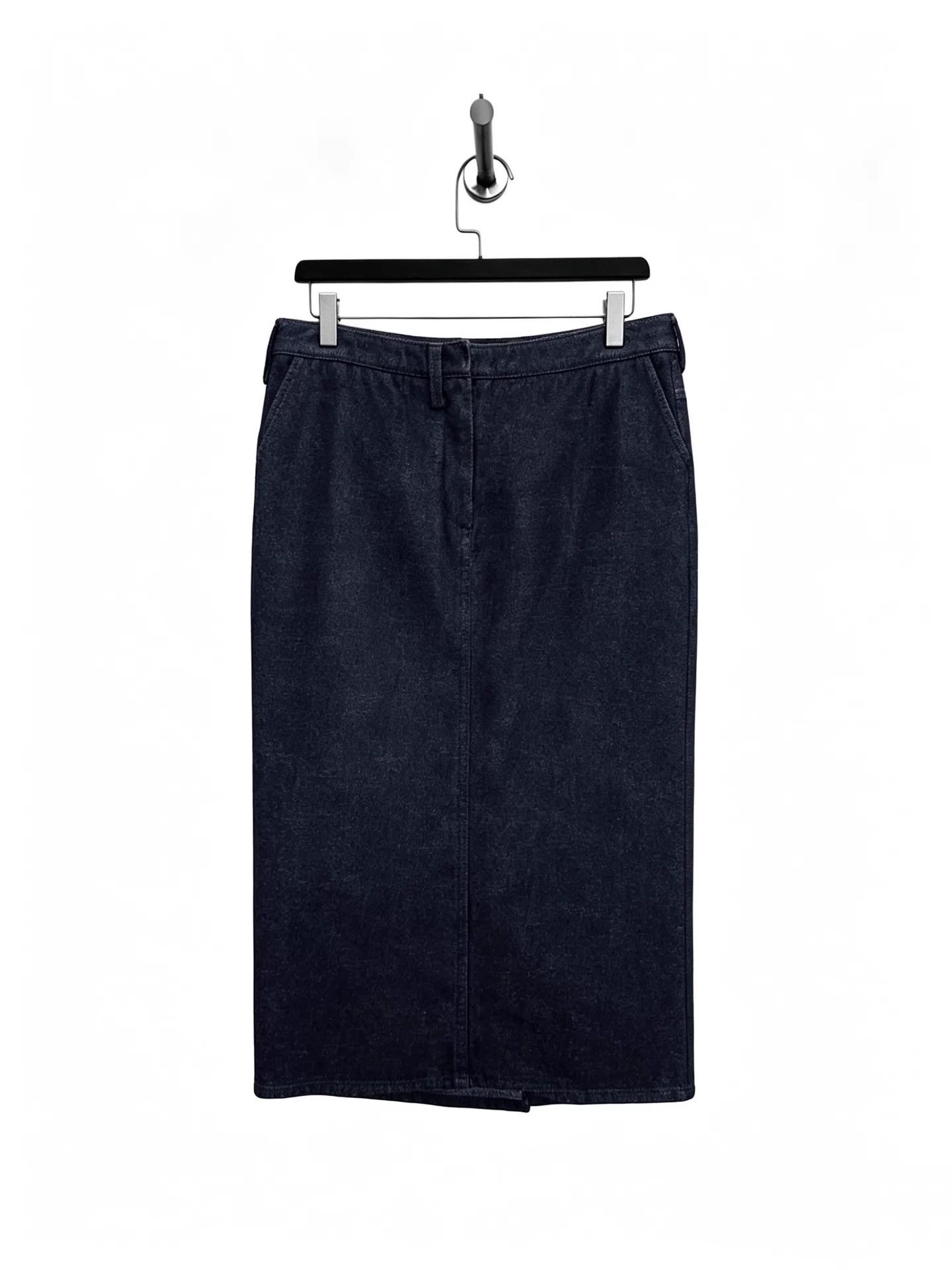 Lemaire LEMAIRE Early 2001S/S Denim Straight Skirt Women's Size 25" / US 0 / IT 36 - 1 Thumbnail