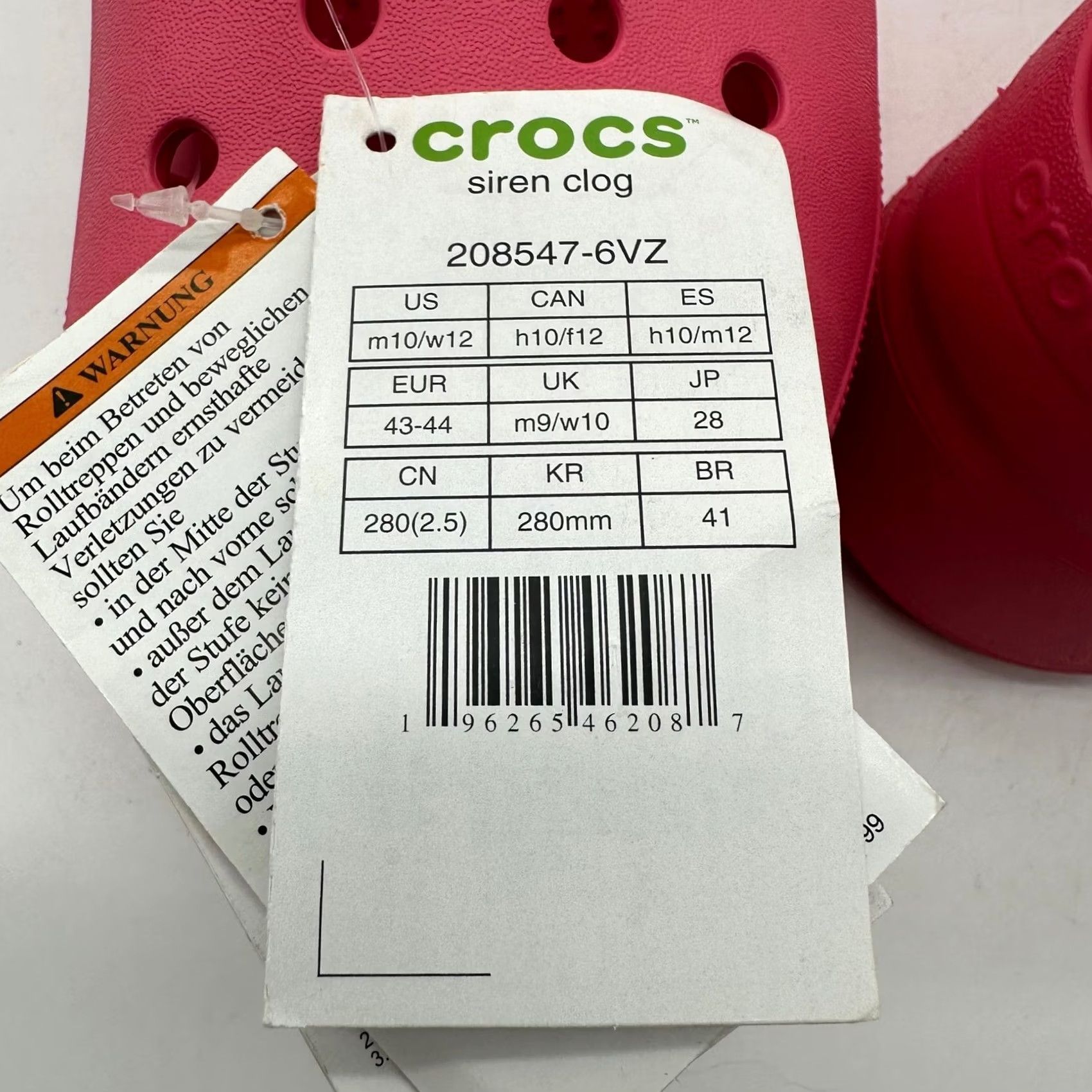 Crocs VINTAGE No Size US 10 / IT 40 - 2 Thumbnail