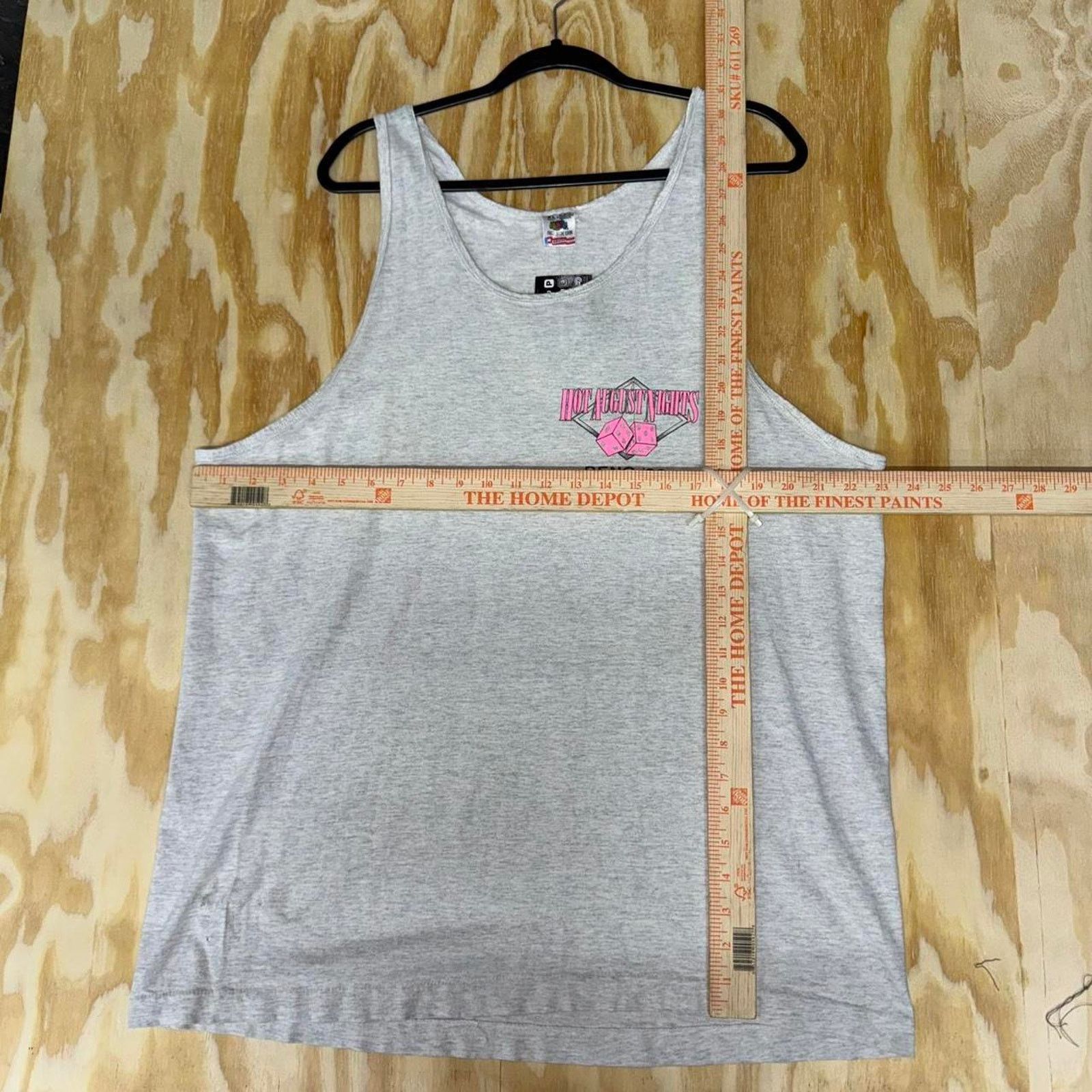 Fruit Of The Loom Vintage y2k hot august nights 1990s tank top pin up girl tee Size US XL / EU 56 / 4 - 3 Thumbnail