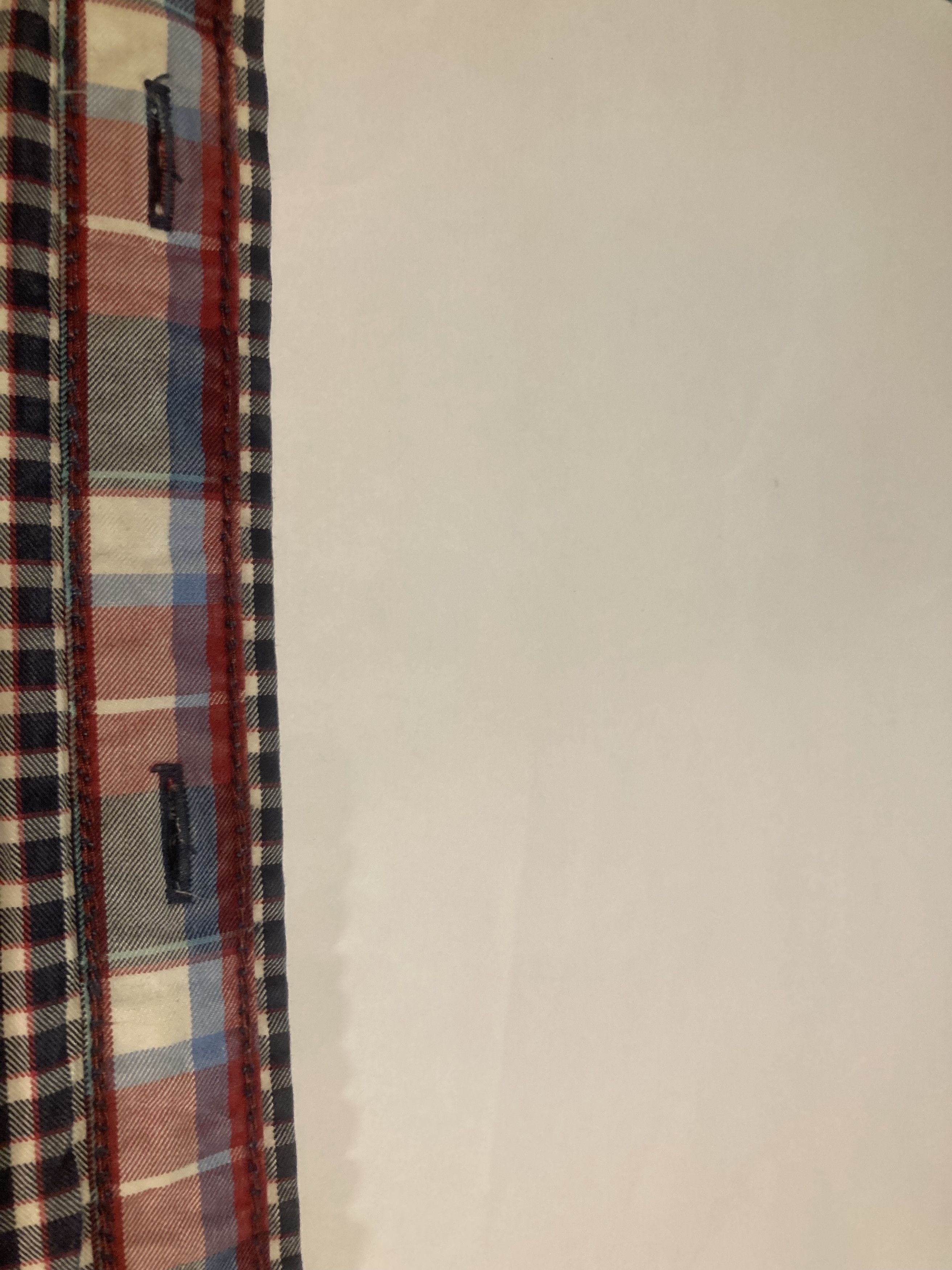 Tommy Hilfiger Hilfiger Denim heavy cotton micro check shirt Size US M / EU 48-50 / 2 - 2 Thumbnail