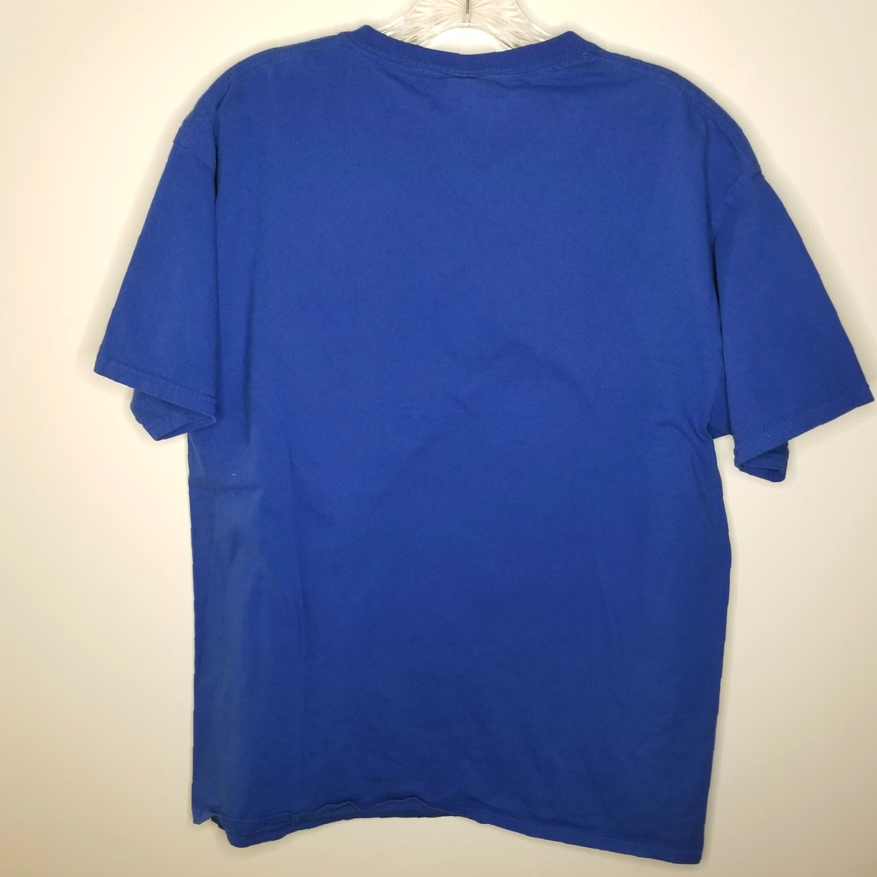 Fruit Of The Loom VINTAGE Fruit of the Loom T-Shirt Eagle Graphic Blue Patriotic Large Men L Clothing Shirt Mens Size US L / EU 52-54 / 3 - 5 Thumbnail