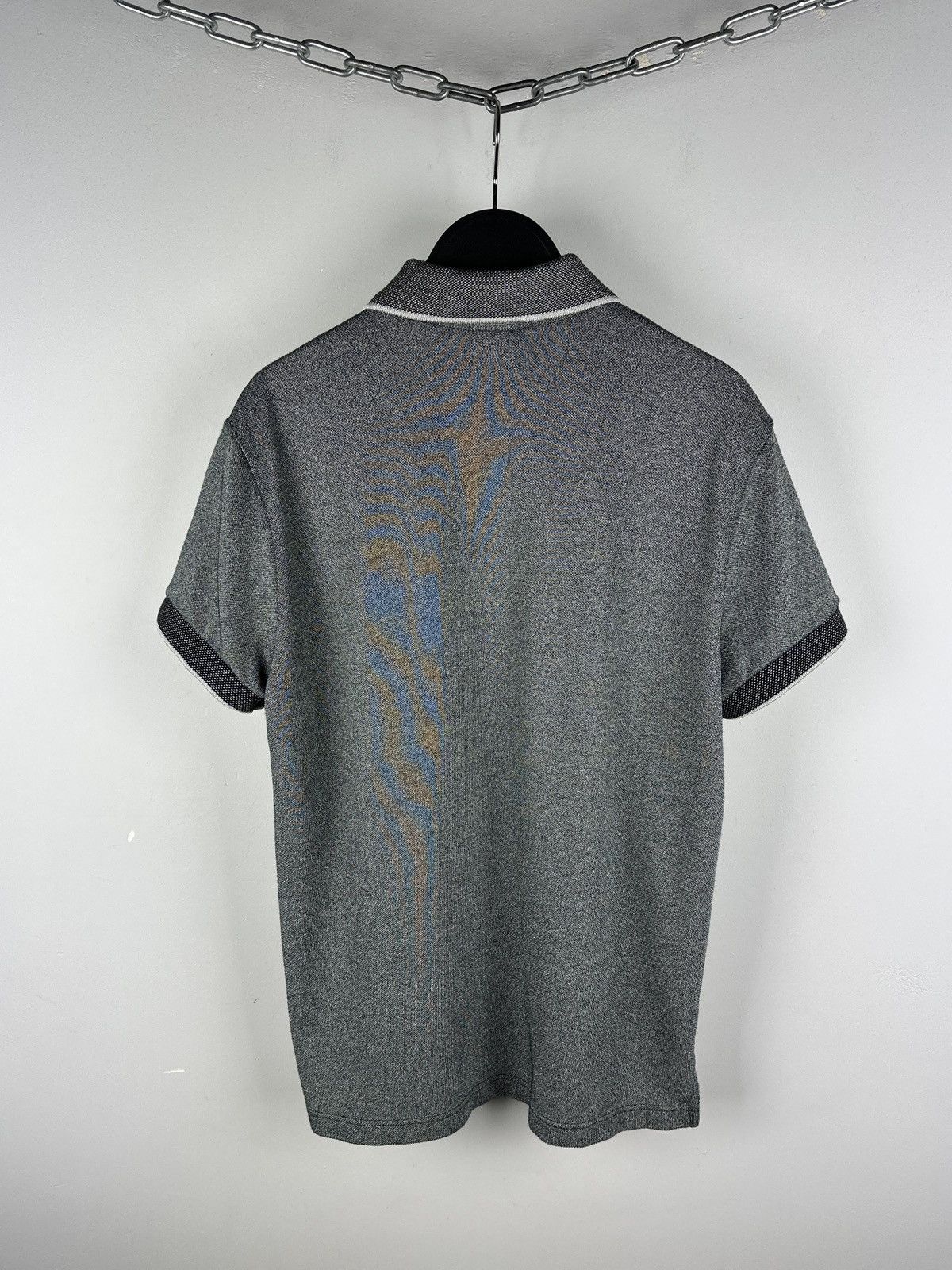Lacoste Lacoste Techno Polo By Tom Dixon Metallic Gray Shirt Limited Size US S / EU 44-46 / 1 - 10 Thumbnail