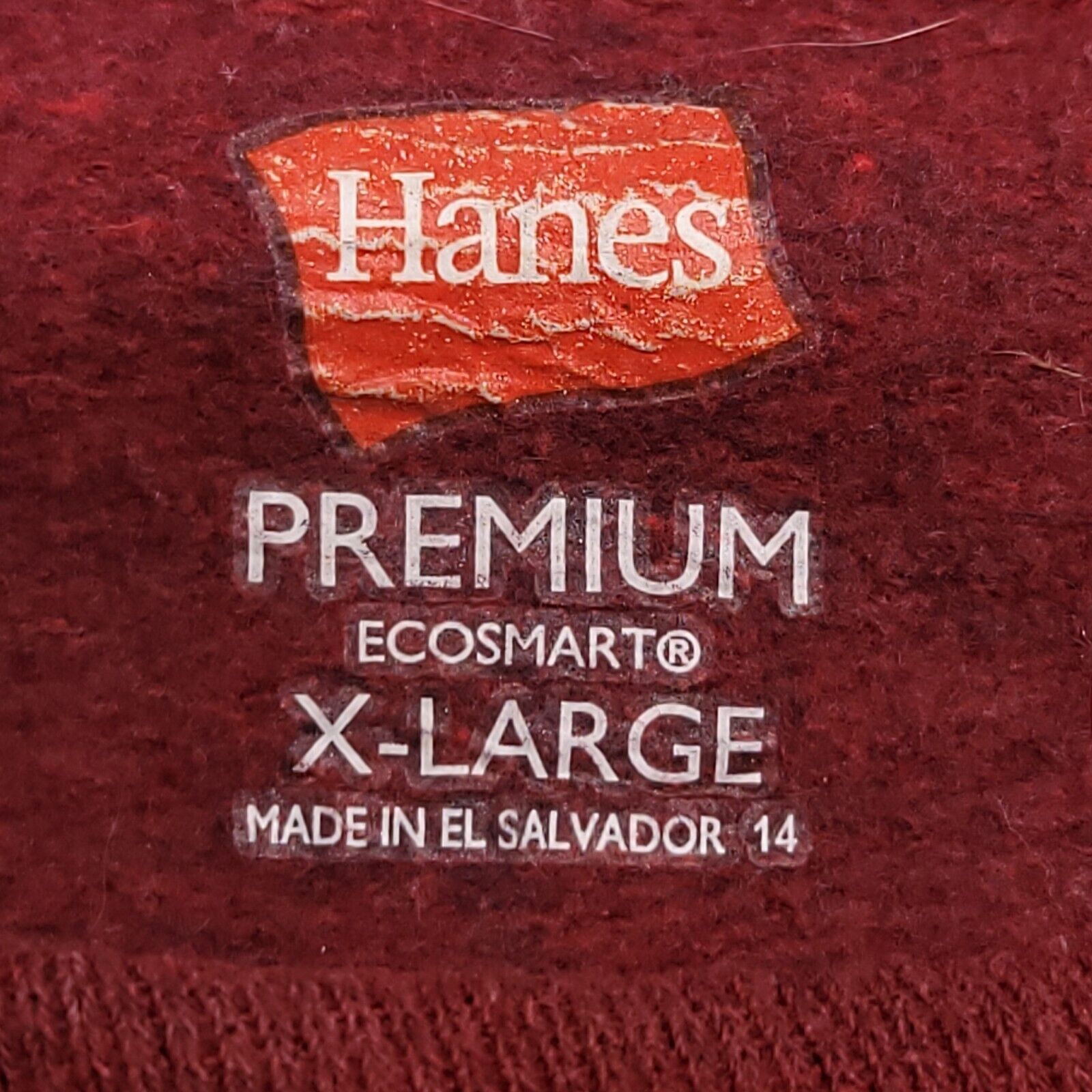 Hanes Hanes Casual Pullover T Shirt Mens Size Extra Large XL Red Size US XL / EU 56 / 4 - 3 Thumbnail