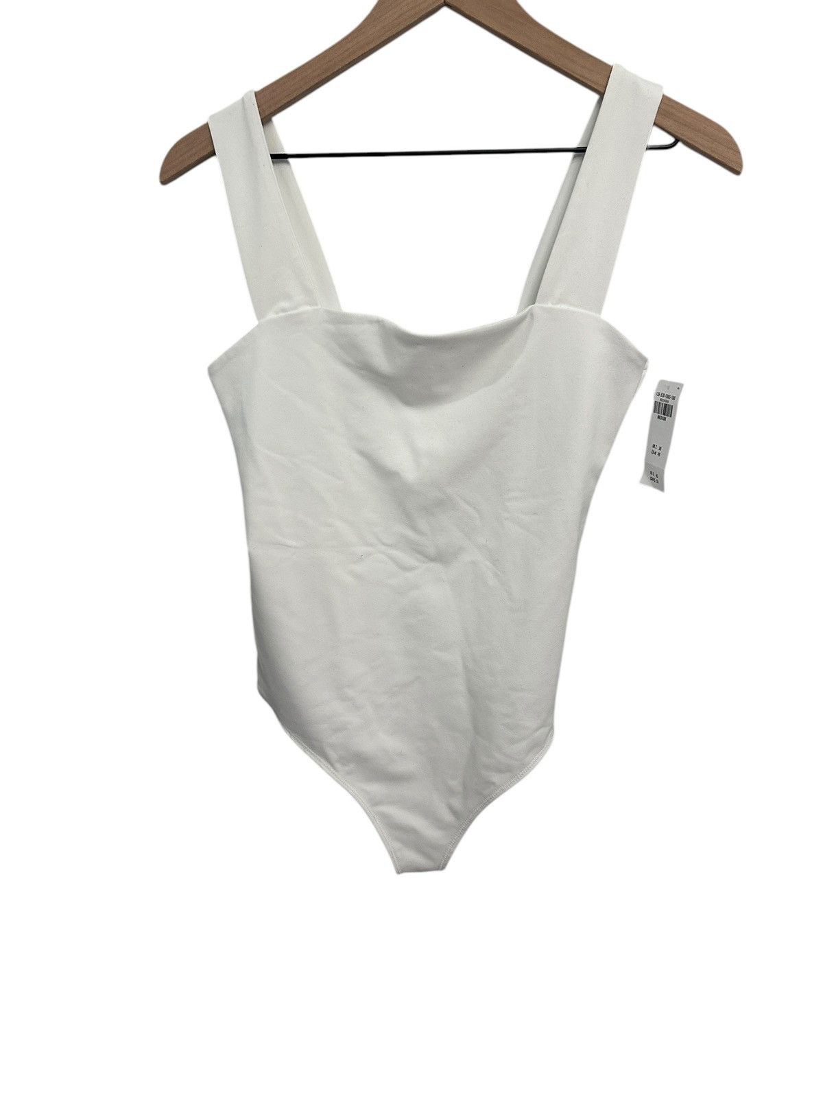 Abercrombie & Fitch Abercrombie and Fitch White Cotton Fabric Tank Bodysuit M Size M / US 6-8 / IT 42-44 - 9 Thumbnail