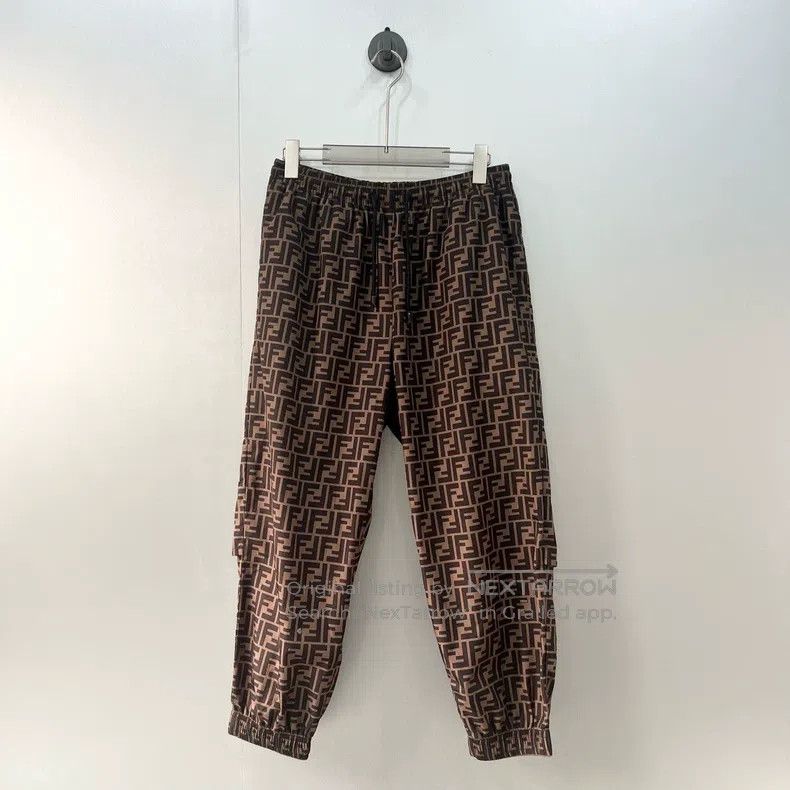 Fendi Fendi Double F Monogram Printed Long Pants Size US 30 / EU 46 - 6 Thumbnail