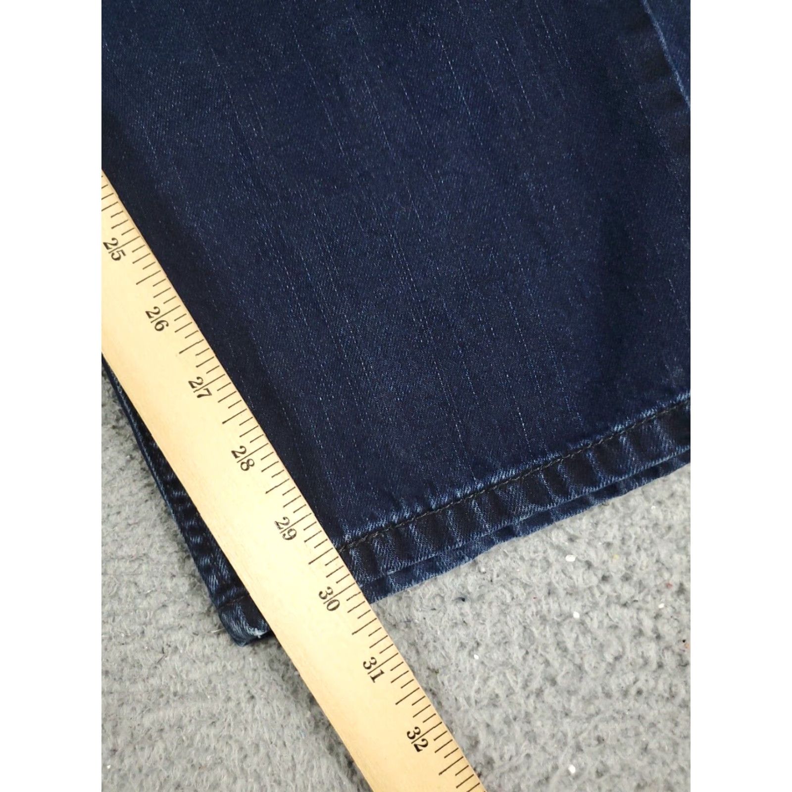Levi's Levis 505 Jeans Blue Straight Leg Mens 38x30 Cotton Regular Fit Size US 38 / EU 54 - 5 Thumbnail