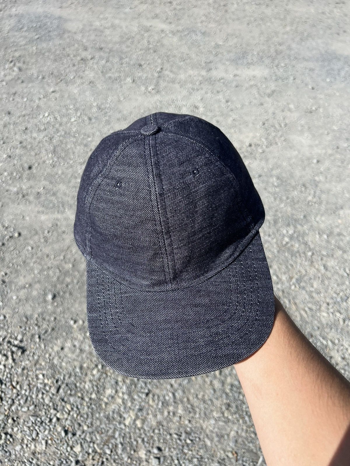 Vintage Vintage Bogner Denim Cap Size ONE SIZE - 2 Thumbnail