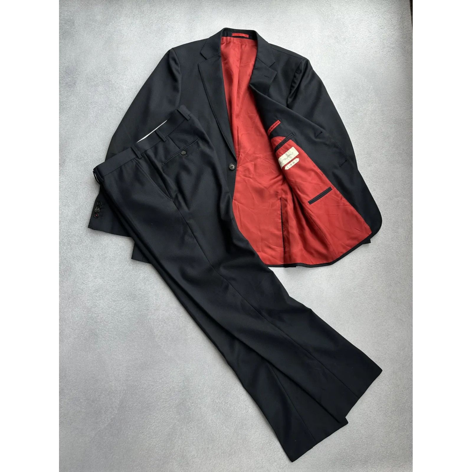 Suitsupply VTG SuitSupply Navy Sienna Man Classic Luxury Suit Sz 50 Size 50L - 2 Thumbnail