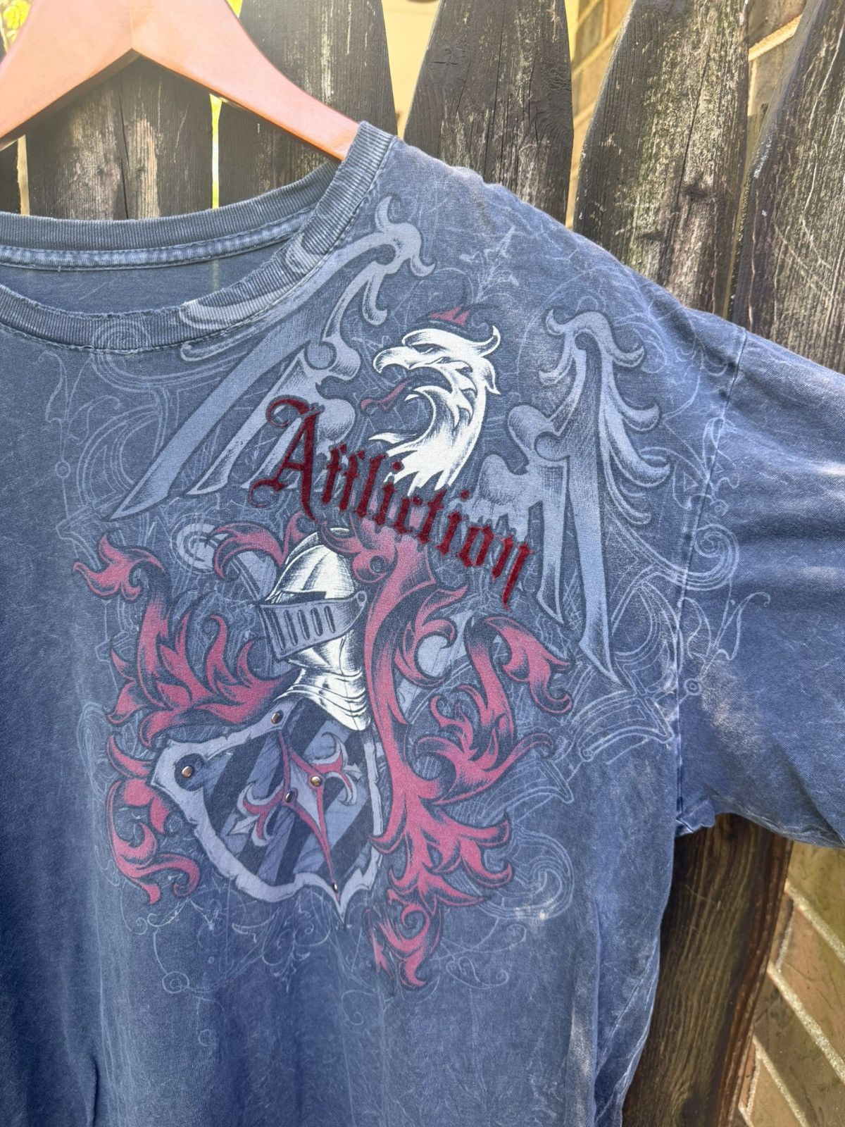 Affliction VTG Affliction Knight tee Size 2XL Size US XXL / EU 58 / 5 - 2 Thumbnail