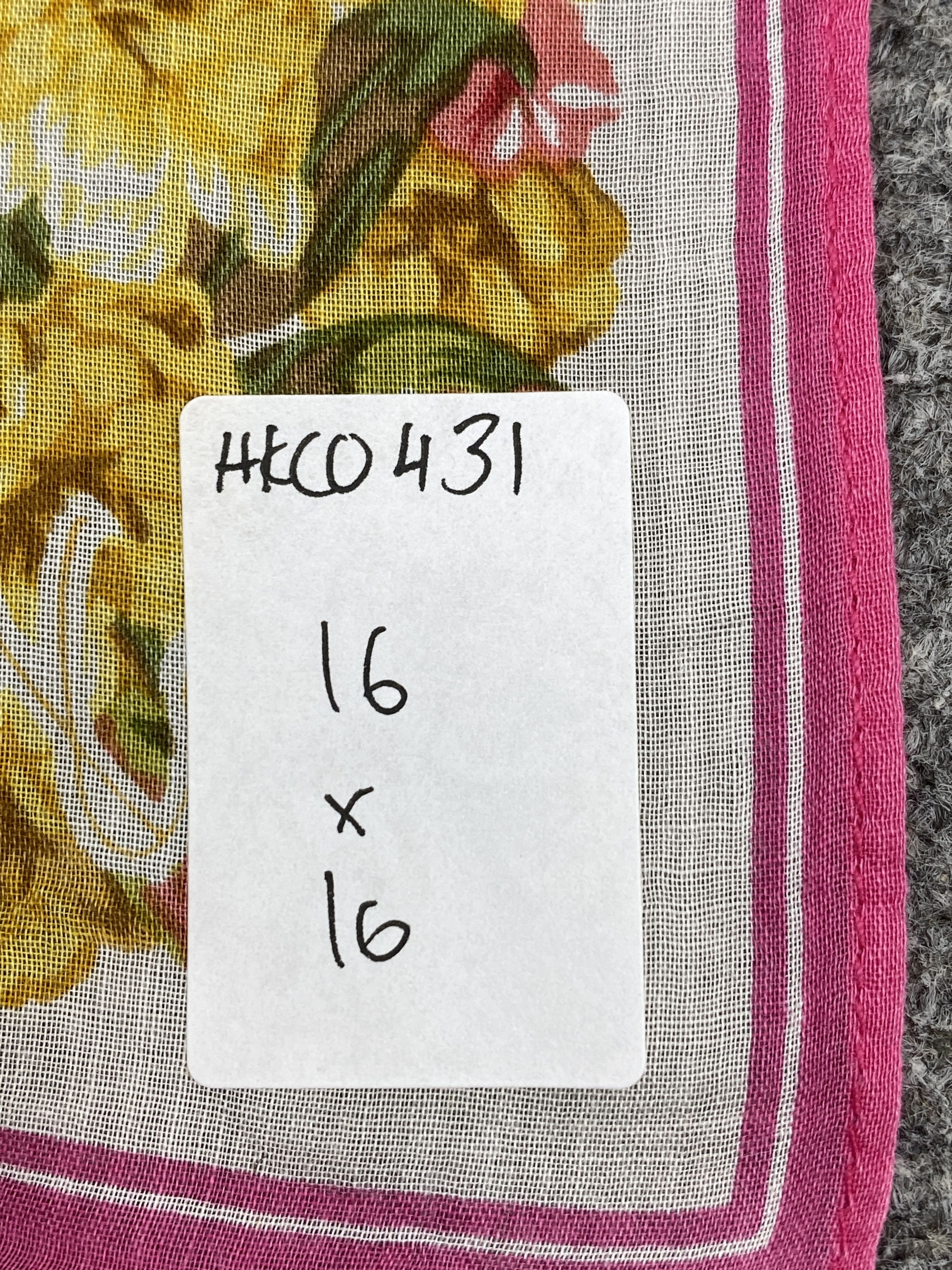 Kenzo Kenzo Handkerchief / Bandana / Neckerchief HKC0431 Size ONE SIZE - 7 Thumbnail