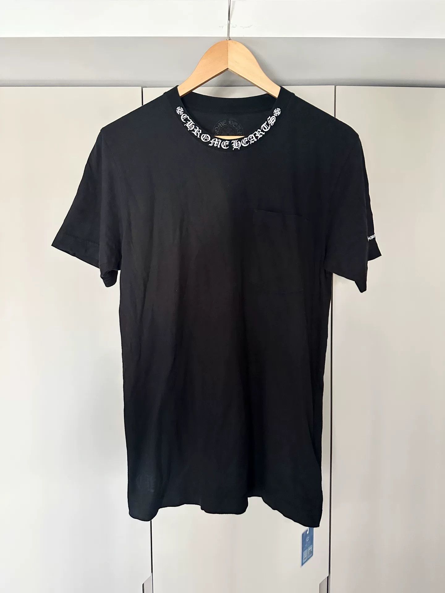 Chrome Hearts Chrome Hearts Black Short - Sleeve Tee Size US M / EU 48-50 / 2 - 1 Thumbnail