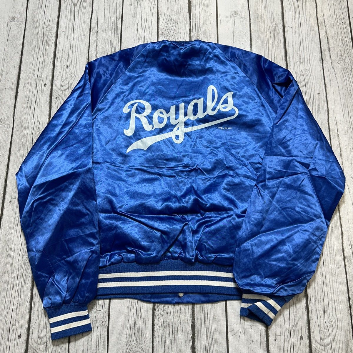MLB Vintage Kansas City Royals bomber jacket Size US L / EU 52-54 / 3 - 2 Thumbnail