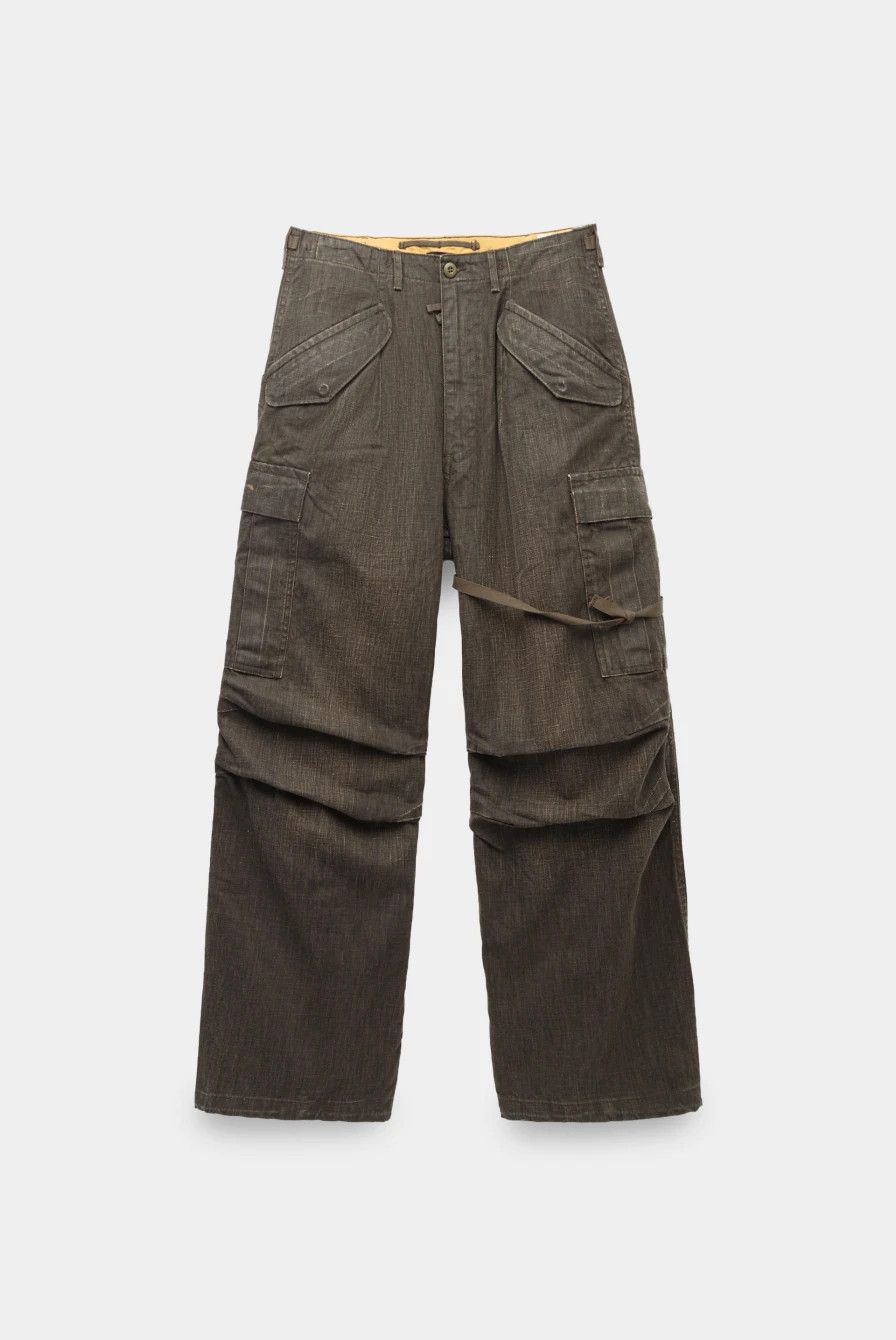 R13 UNWORN* R13 MARK MILITARY CARGO PANTS - BLACK CANVAS Size US 30 / EU 46 - 14 Thumbnail