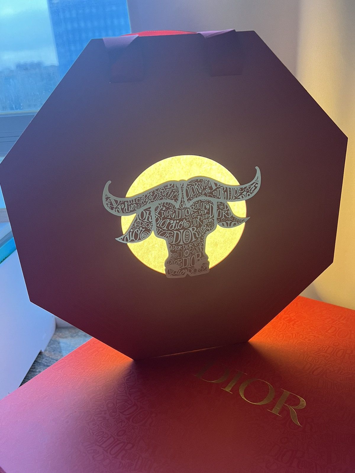 Christian Dior Monsieur × Dior × Stussy 🔥 Rare!!! Dior x Stussy VIP gift Ox Lantern Home Decor Lamp Size ONE SIZE - 4 Thumbnail