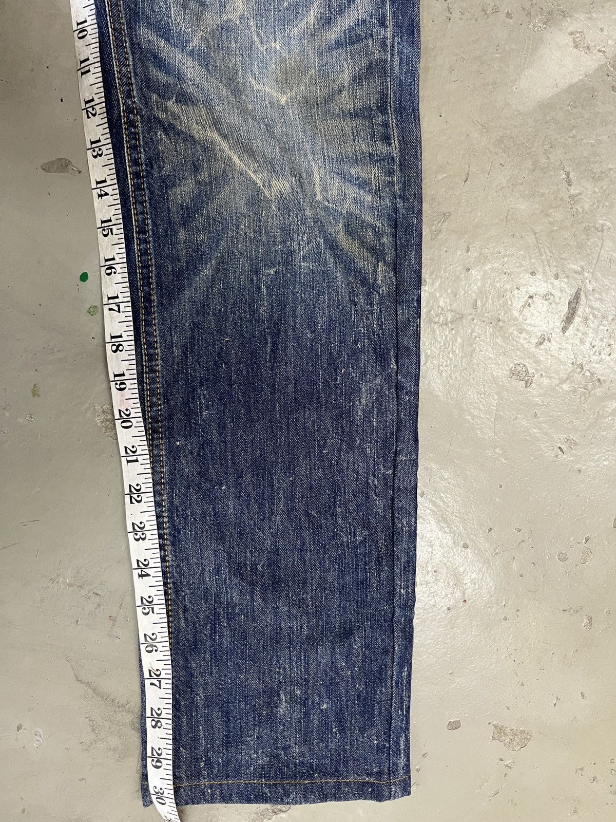 Dolce & Gabbana Dolce & Gabbana Whiskered Clawmark Washed Classic Denim Size US 30 / EU 46 - 12 Thumbnail