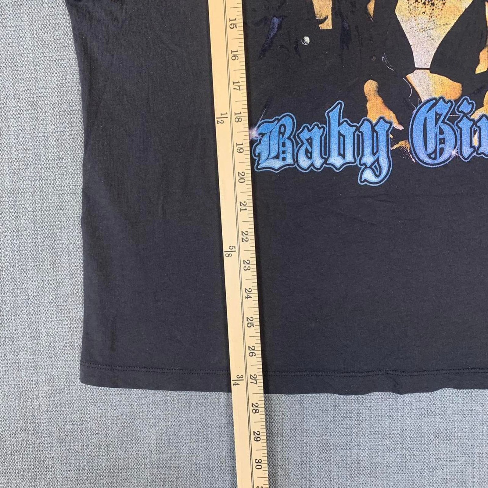 Divided Y2K Aaliyah baby girl rap t-shirt Size US L / EU 52-54 / 3 - 7 Thumbnail