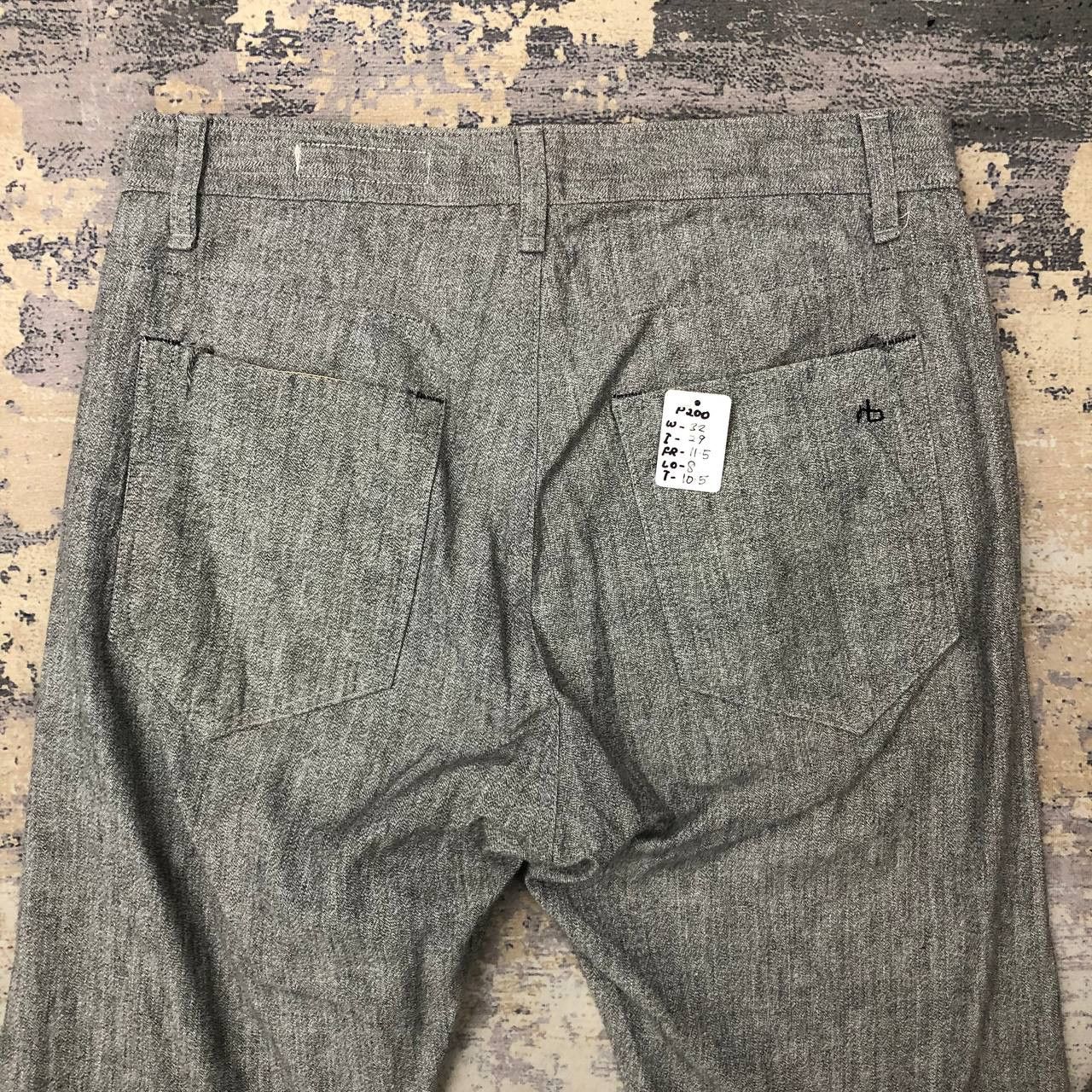 Rag & Bone P200 RAG & BONE USA HANDMADE SLIMFIT PANTS Size US 32 / EU 48 - 4 Thumbnail
