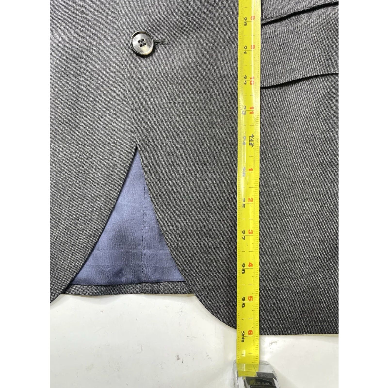 Suitsupply Suitsupply Blazer Jacket Single-Breasted Pure Wool S110 Gray Mens 36R Sport Coat Size 36R - 4 Thumbnail