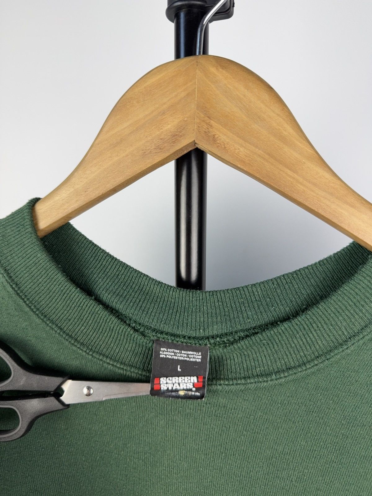 Other Vintage 90s RSPB Bird Print Green Sweatshirt Size US L / EU 52-54 / 3 - 6 Thumbnail