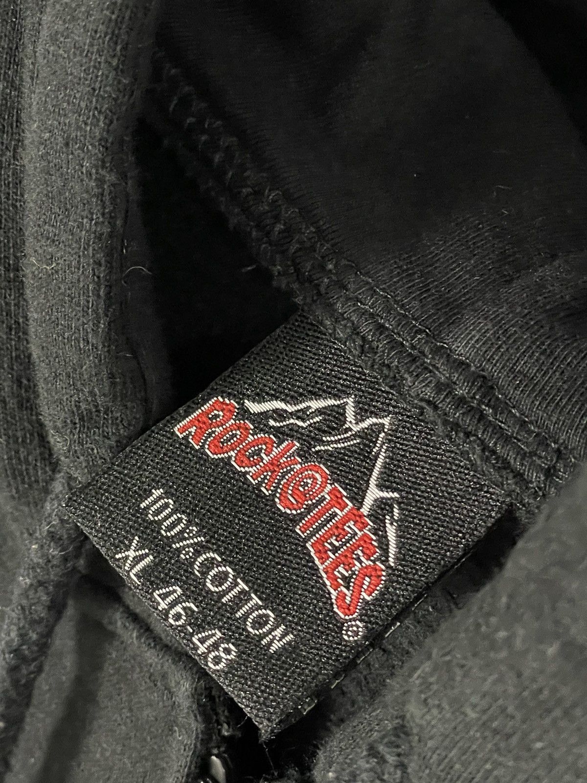 Metallica × Vintage Vintage Metallica Full Print Y2K Rock Zip Hoodie Size US XL / EU 56 / 4 - 10 Thumbnail