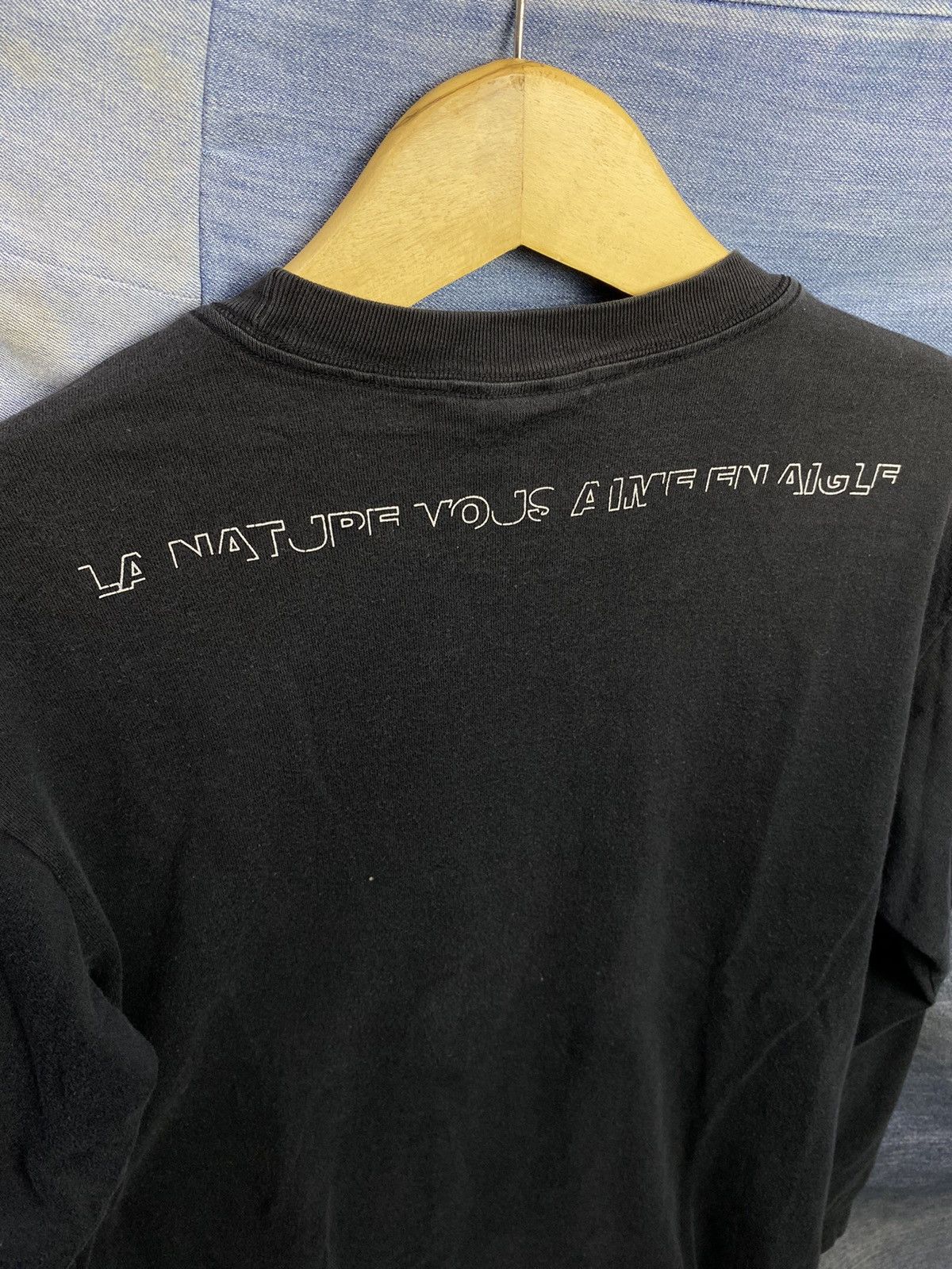 If Six Was Nine × Japanese Brand × Le Grande Bleu (L.G.B.) 2000s joie de vivre aigle longsleeve Size US M / EU 48-50 / 2 - 6 Thumbnail