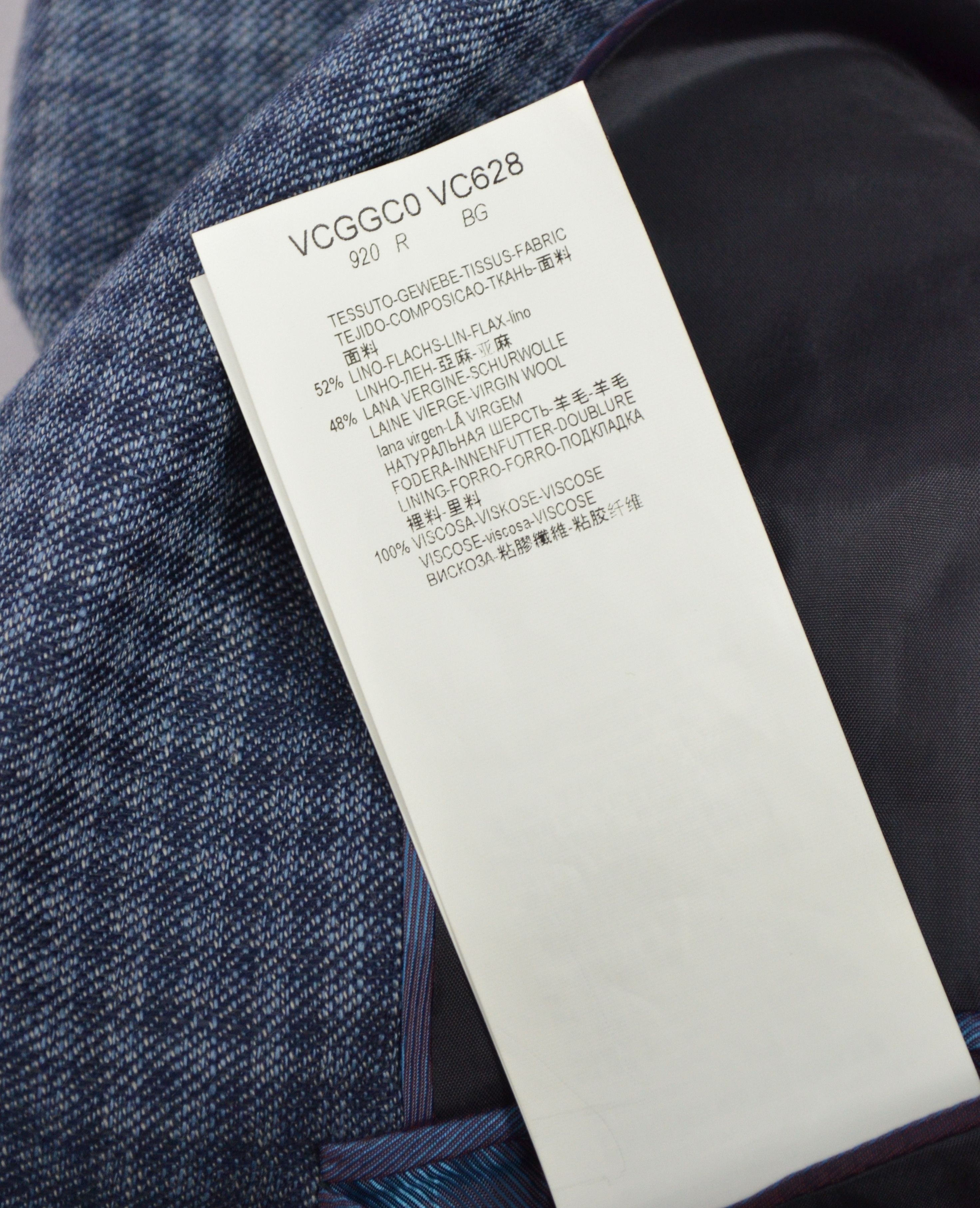 Designer × Emporio Armani Armani Collezioni G Line Linen Wool Jacket Blazer US48 Slim Size 48S - 14 Thumbnail
