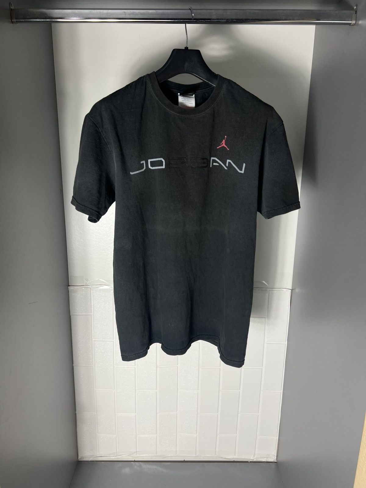 Jordan Brand × Vintage VERY RARE JORDAN BIG LOGO T-SHIRT RETRO JAPAN STYLE Y2K 90s Size US L / EU 52-54 / 3 - 2 Thumbnail