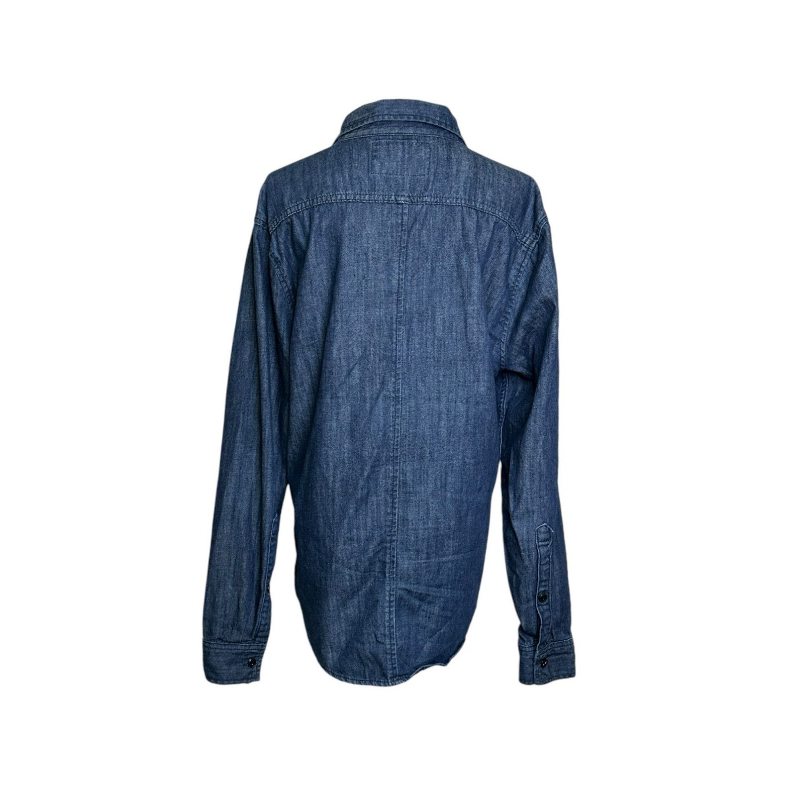 Cotton On Cotton On blue denim buttoned long sleeves shirt size large Size L / US 10 / IT 46 - 7 Thumbnail