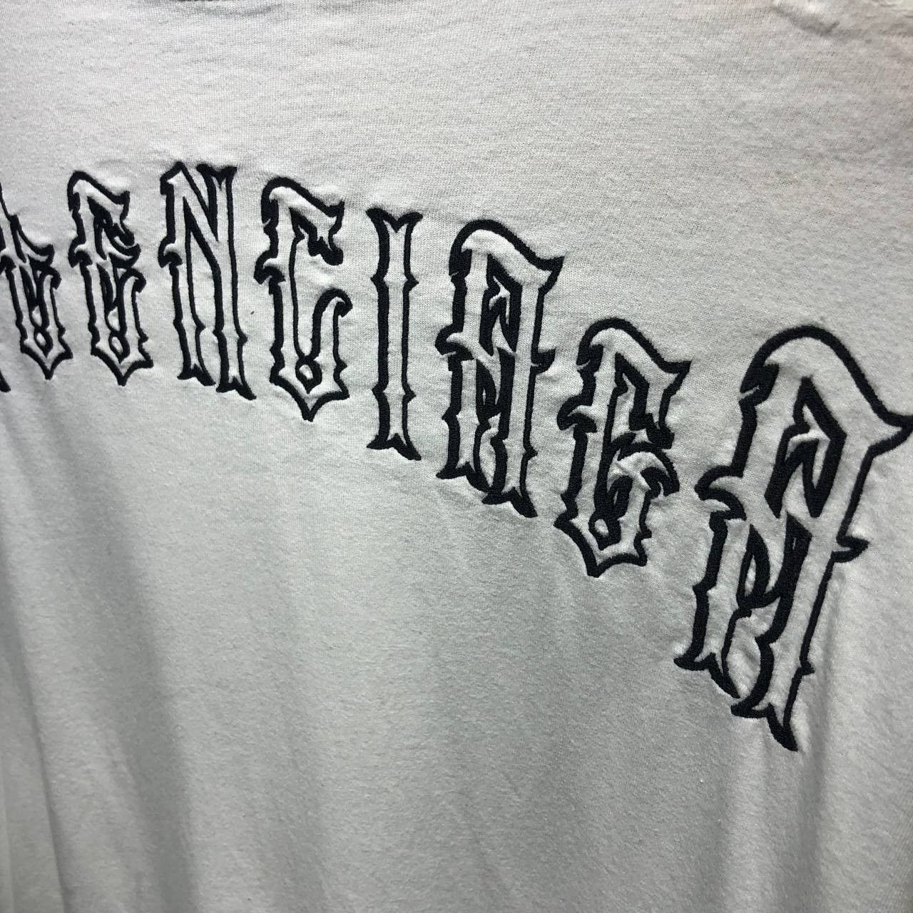 Balenciaga Balenciaga Logo Tattoo Embroidered tee Size US L / EU 52-54 / 3 - 4 Thumbnail