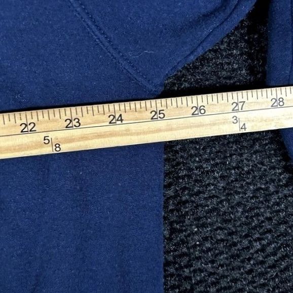 Jerzees VINTAGE Illinois Fighting Quarter Zip Pullover Sweatshirt Mens Size XL Navy Size US XL / EU 56 / 4 - 4 Thumbnail