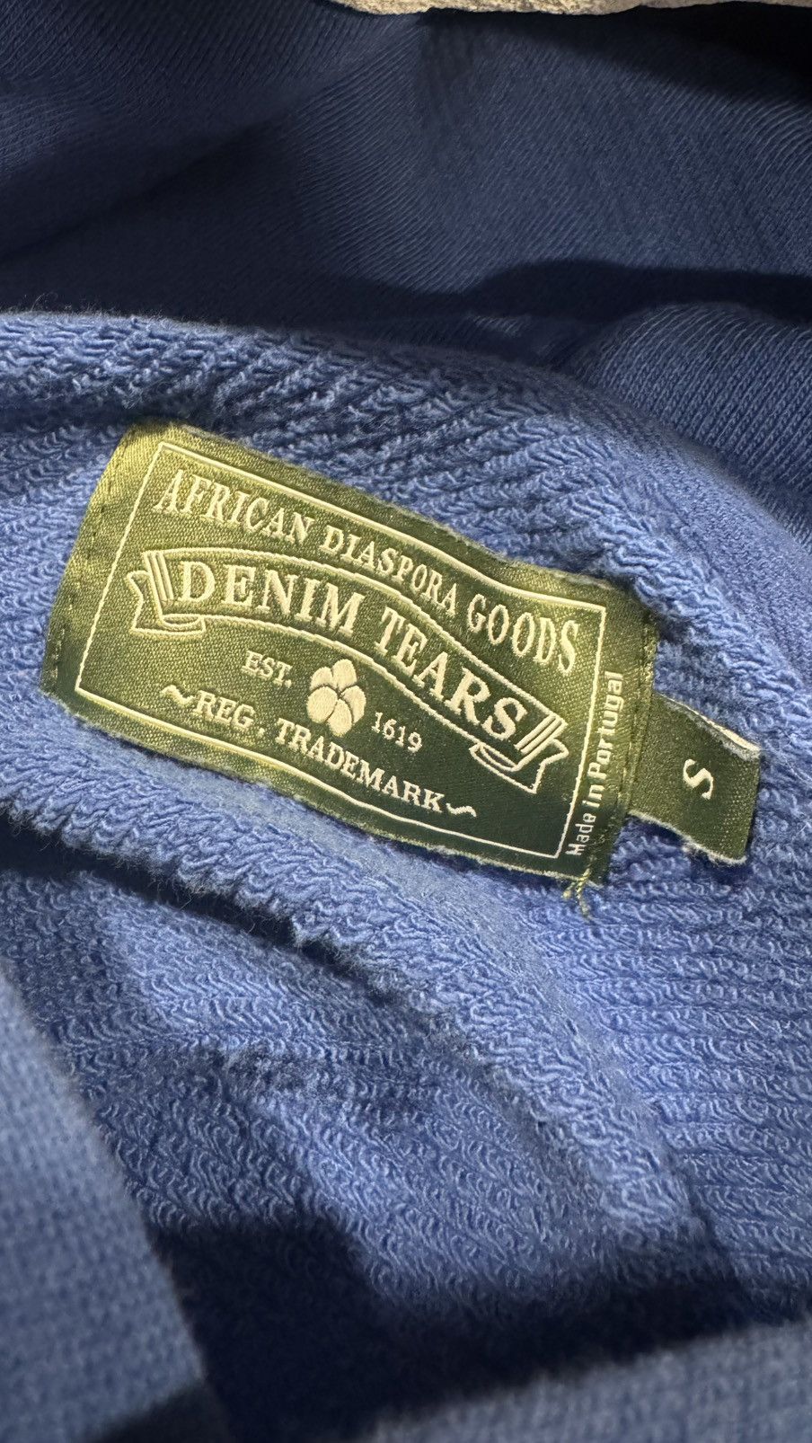 DENIM TEARS Denim Tears Cotton Wraith Sweatshirt Size US S / EU 44-46 / 1 - 3 Thumbnail