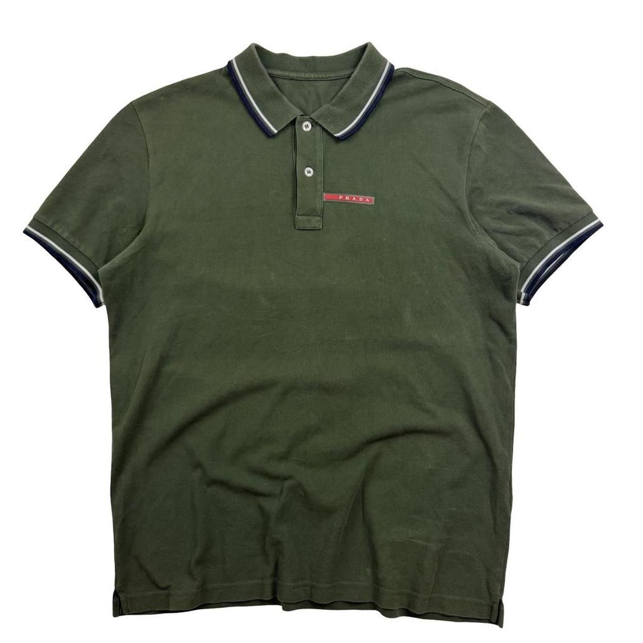 Prada Prada Sport 00s Zip Closure Polo Shirt | Grailed