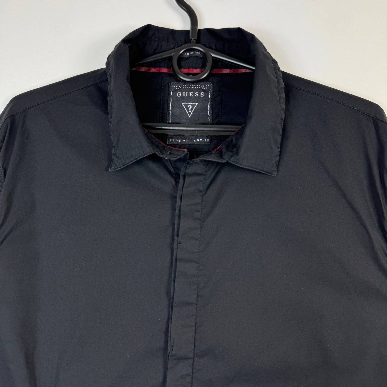 Guess Guess Los Angeles Button Shirt Black Mens Size L Size US L / EU 52-54 / 3 - 2 Thumbnail
