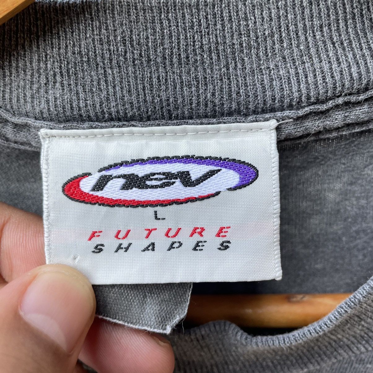 Other 🔥Vintage 90s NEV Surfboard Hawaii Design Big Logo Tee Size US M / EU 48-50 / 2 - 10 Thumbnail