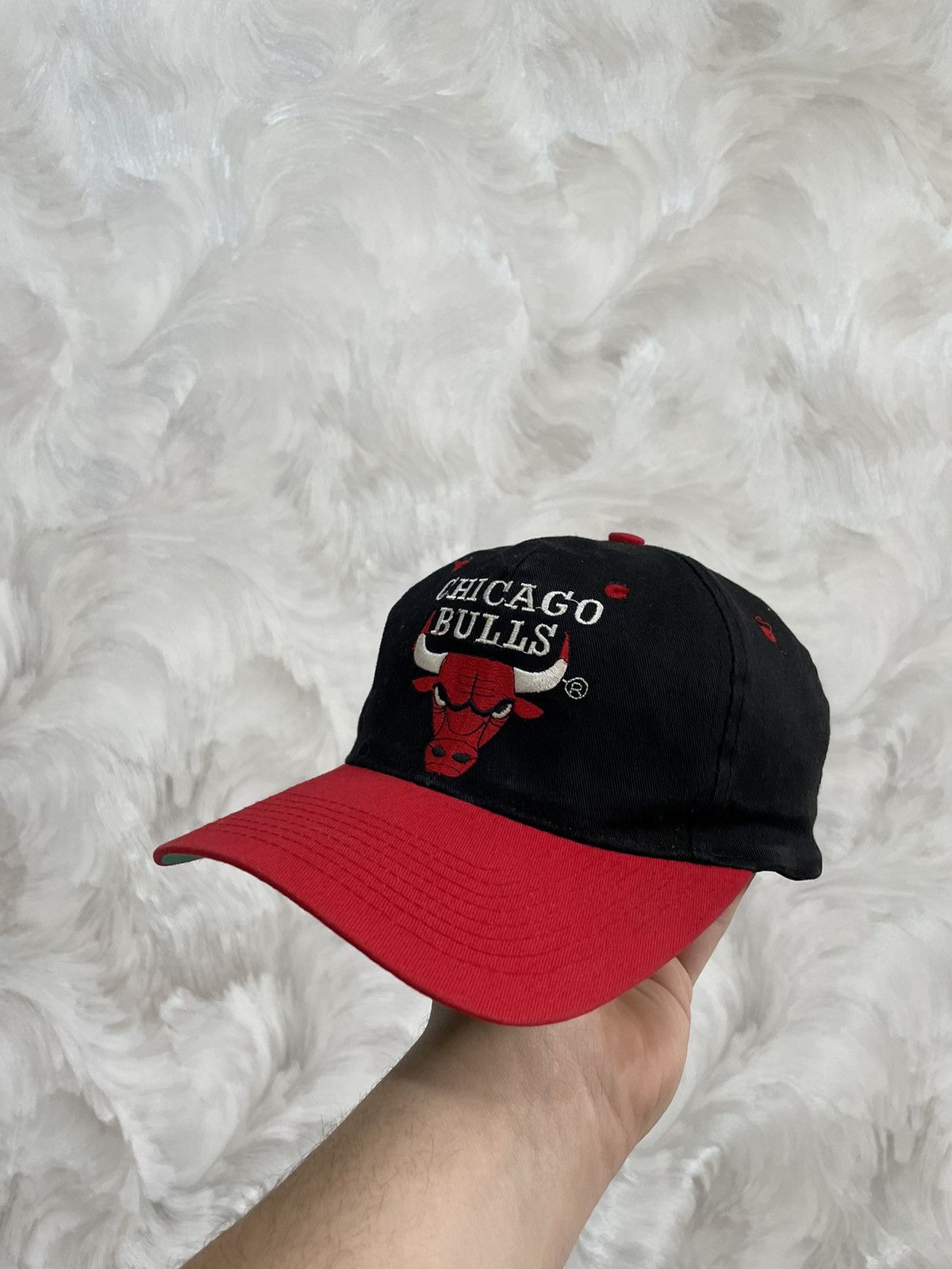 Japanese Brand × NBA × Vintage Vintage NBA Me's Cap Hat Chicago Bulls 90s USA Size ONE SIZE - 1 Thumbnail