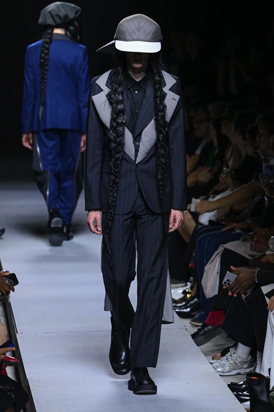 Comme des Garcons Homme Plus Comme des Garçons Homme Plus SS26 Layered Lapel Blazer Size US S / EU 44-46 / 1 - 3 Thumbnail