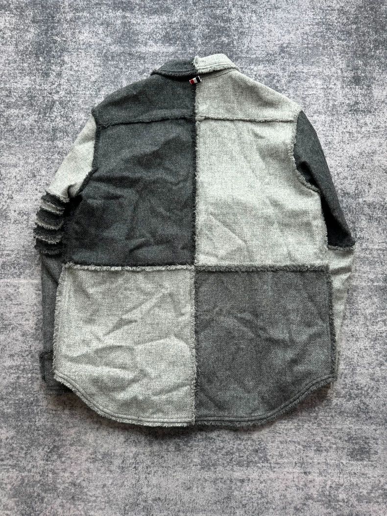 Thom Browne Thom Browne size2 A wool cardigan jacket Size US M / EU 48-50 / 2 - 2 Thumbnail