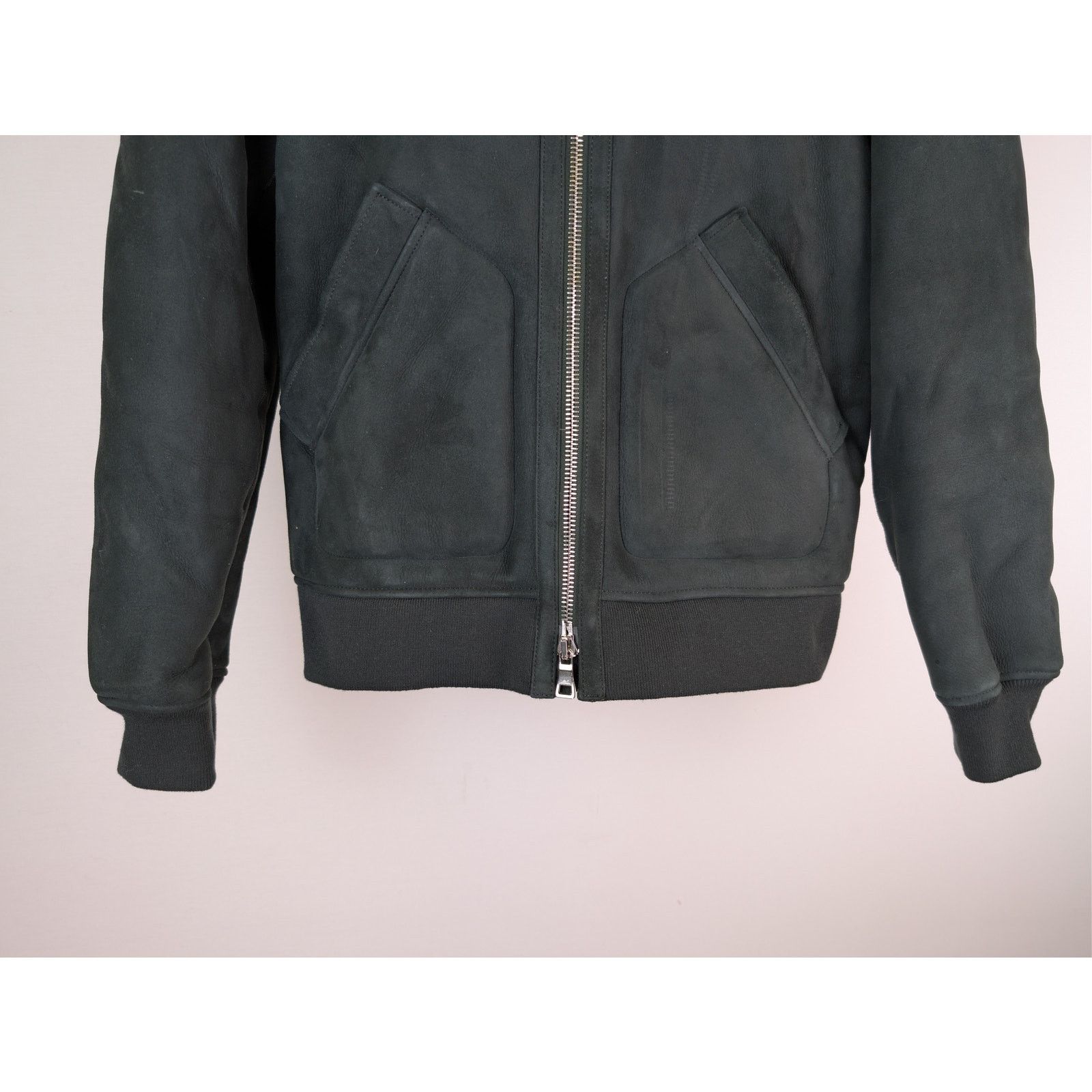 Mr P. o1rshd1 CC20 two-way zip fastening Shearling Jacket in black Size US M / EU 48-50 / 2 - 3 Thumbnail