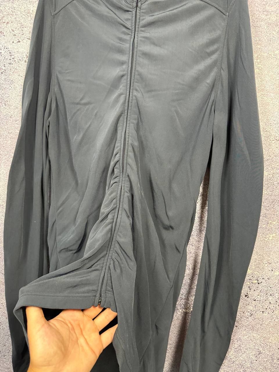 Prada Archive Prada Woman Red Tab Softshell Zip Sweater Size M / US 6-8 / IT 42-44 - 18 Thumbnail