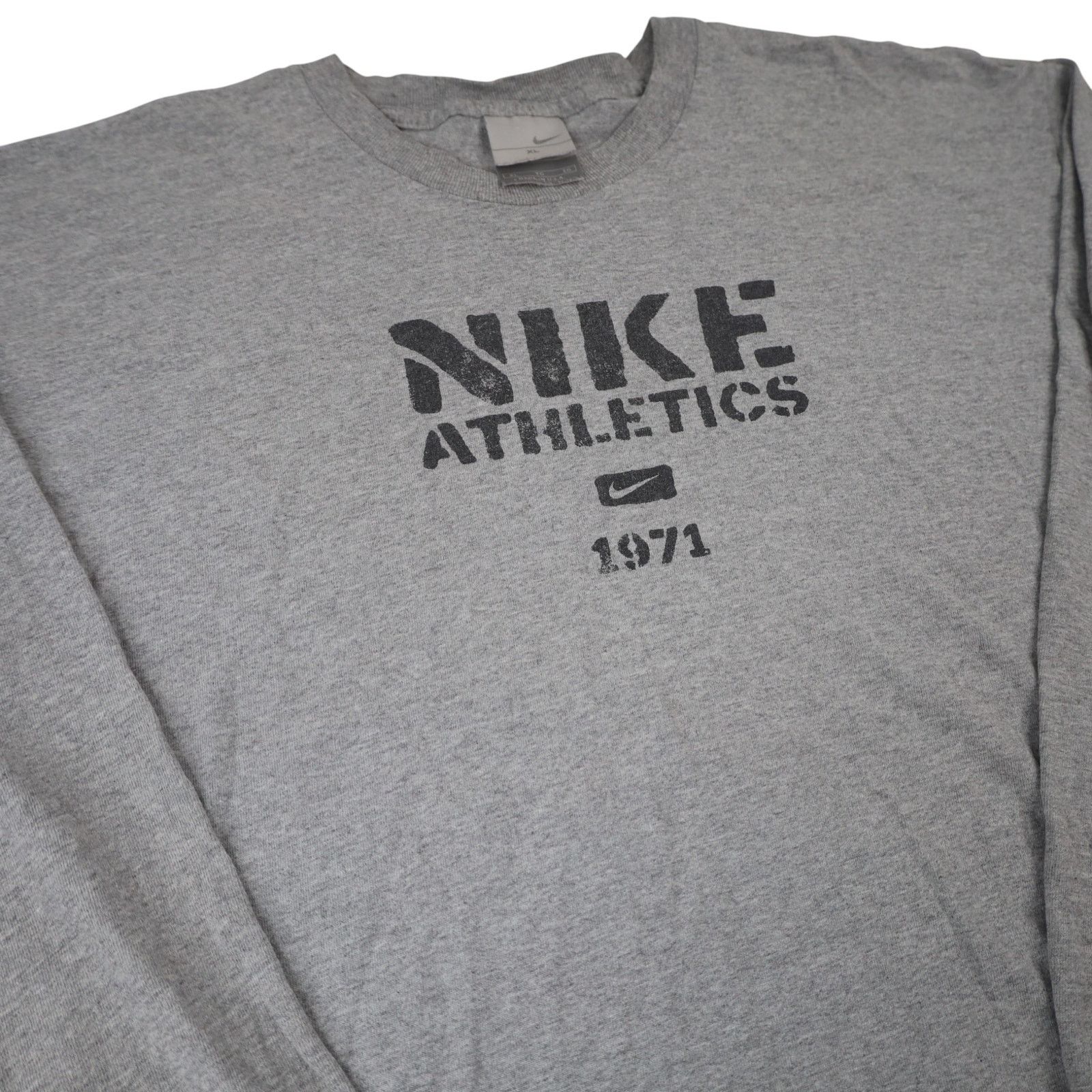 Nike VTG Y2k Nike Athletics Graphic Spellout Long Sleeve T Shirt Size US L / EU 52-54 / 3 - 5 Thumbnail